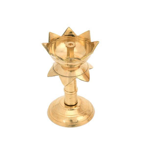 Classique décoratif Akhad Jyoti Deepak meilleure qualité laiton métal Akhand Jyoti Diya pour Diwali décor cadeau au meilleur prix - Product Image 5