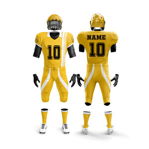 Uniformes de fútbol americano de alta calidad, transpirables, de talla grande, precio de moda competitivo de alta calidad con etiqueta privada - Product Image 1