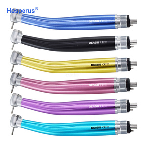 Unidad de turbina de aire, pieza de mano <span class=keywords><strong>Dental</strong></span> colorida de alta velocidad, 2/4 agujeros, alta calidad - Product Image 1