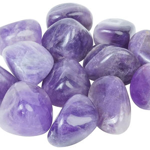 Pierres de guérison en améthyste naturelle-Méditation Reiki et cristaux d'énergie-Pierres précieuses en améthyste dégringolées en vrac - Product Image 4