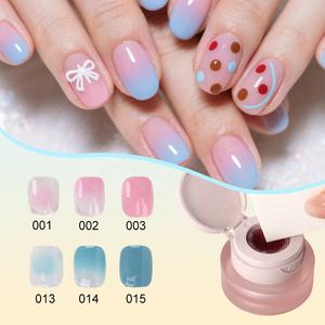 Gel de peinture ombrée personnalisé OEM ODM, art des ongles en gel, gel dégradé, séchage <span class=keywords><strong>rapide</strong></span>, gel de peinture ombrée pour <span class=keywords><strong>manucure</strong></span> - Product Image 6