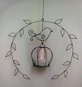 Adorno Navideño Moderno de Hierro Forjado Hecho a Mano para Árbol de Navidad, Decoración Navideña Colgante - Product Image 1
