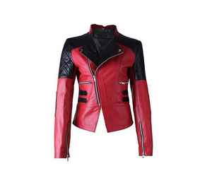 Popular transpirable genuino mujer cuero motocicleta chaqueta satén antiarrugas secado rápido poliéster relleno primavera moda Otoño - Product Image 4