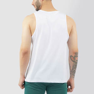Venta caliente de la calidad superior de los hombres Tank Top Loose Fit Hombres Tank Top Gym Fitness Wear Hombres Tank Top - Product Image 2