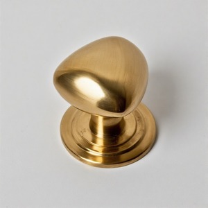 CrownEdge <b>Triangle</b> Brass Knob for Bold Interior Dresser Cupboard Door Knob Drawer Handle for Villa Hotel Furniture Apartment - Product Image 6