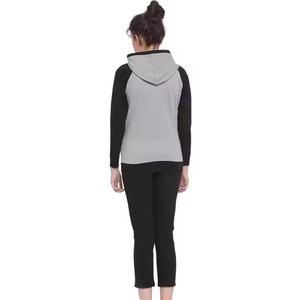 Survêtements décontractés à manches longues pour femmes, ensembles de jogging d'entraînement en deux pièces avec pantalon de survêtement de grande taille pour l'hiver, nouvel arrivage - Product Image 2