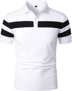 Polos de manga corta para hombre de alta calidad, nueva moda, estilo informal, cuello redondo, sólido, 200 gramos, servicios OEM de verano disponibles - Product Image 3