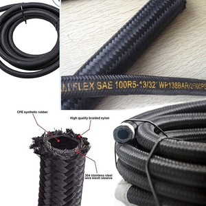 Tuyau de <span class=keywords><strong>carburant</strong></span> tressé en nylon noir en acier inoxydable personnalisé 3An 4An 6An 8An 10An 12An 16An an Ptfe <span class=keywords><strong>E85</strong></span> An8 Tuyau de <span class=keywords><strong>carburant</strong></span> Ptfe - Product Image 4