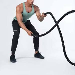 Fitness débardeurs Logo personnalisé chemise sans manches course entraînement musculation coton respirant sport gilet hommes débardeurs - Product Image 4