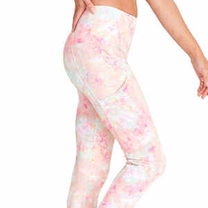 <b>High</b> Quality Women's Casual <b>Knee</b>-Length Seamless Leggings Elastic Waist Custom Design Anti-Bacterial Breathable Fabric-Factory - Product Image 3