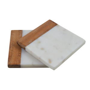 Posavasos Decorativos de Mármol de Estilo Moderno, Posavasos Elegantes de Alta Calidad, Accesorios de Decoración de Mesa de Lujo - Product Image 6