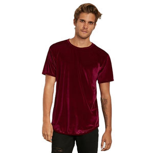 Camiseta de Mezclilla Transpirable de Estilo Urbano para Adolescentes y Hombres, con Diseño Bordado Personalizado, Cuello Redondo y Mangas Largas - Product Image 1