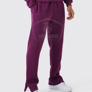 Conjunto Deportivo Personalizado de Alta Calidad, Sudadera con Capucha y Pantalones de Felpa Francesa de Algodón, Conjunto Deportivo Informal para Hombre, Sudadera con Capucha Lisa de RSW - Product Image 5