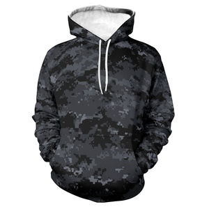 400 GSM Heavy Weight Man's Women's Hoodie Streetwear Jacket Custom Logo Face Pullover All Over Print Hoodie - Product Image 6