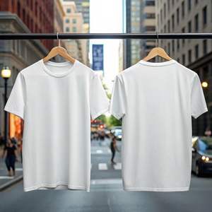 T-shirt pour homme de haute qualité, streetwear, 100% coton, tricoté, 180 grammes, poids lourd, impression numérique, logo OEM, fabriqué au Bangladesh, séchage rapide - Product Image 4