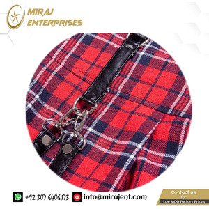 Fournisseur en gros personnalisé femmes fille gothique Punk Rock métal foncé une ligne A forme Kilts rouge Ecosse Kilt fabricant personnaliser - Product Image 3