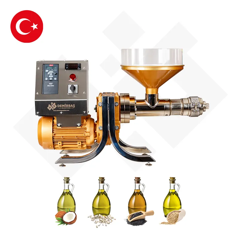 Mesin minyak tekan dingin kualitas tinggi dibuat di Turki biji hitam wijen mesin minyak Jinten hitam Harga terbaik tekanan minyak dingin