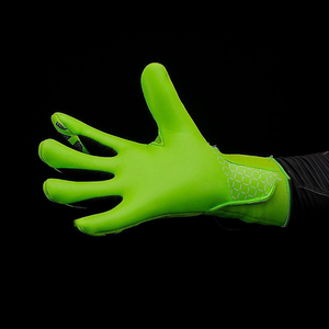 Guantes de portero de fútbol de agarre fuerte para niños, jóvenes, adultos, tallas 6/7/8/9/10, hechos de cuero - Product Image 3