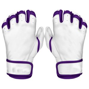 Gants de frappeur de baseball en cuir véritable Adultes Professionnels Hommes Femmes Softball Custom Made Hook Loop/Snap Closure Quick-Dry - Product Image 6