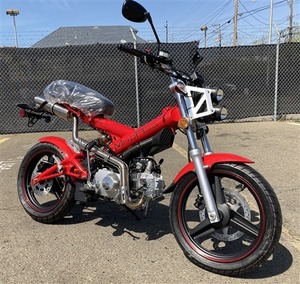 ยอดขายสูงสุด ปี 2022 รถมอเตอร์ไซค์ Amigoss Madassss 125 ซีซี เกียร์ธรรมดา 4 สปีด, ความสูงเบาะนั่ง 34 นิ้ว, 8 แรงม้า, ประกอบแล้ว 99% - Product Image 3