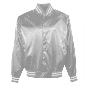 2025 colores personalizados ropa de moda chaqueta Varsity de satén de alta calidad Hip Hop personalizado Unisex Streetwear chaqueta Varsity para hombres - Product Image 1