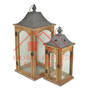 Hot Selling Wooden <b>Candle</b> Lantern for Home Indoor and Outdoor <b>Candle</b> Lantern - Product Image 2