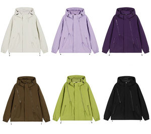 Tissu de veste pour hommes de qualité supérieure avec rides ternes respirant et imperméable pour les vestes coupe-vent d'extérieur - Product Image 1