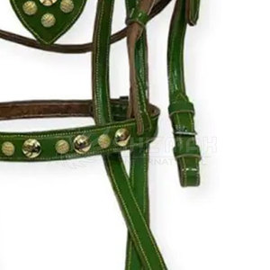 บังเหียนขี่ม้าหนังดีไซน์ล่าสุด - Product Image 5