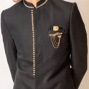 Sherwani Bordado Vintage de Alta Calidad para Hombre, para Bodas y Fiestas Indias y Pakistaníes, Mejor Precio al por Mayor - Product Image 4