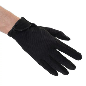 Gants tactiques personnalisables, couleur personnalisée, extérieur, hiver, pleine dextérité, équitation, poignet élastique, dos en tricot doux, spandex/coton - Product Image 5
