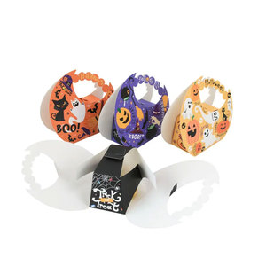 กล่องของขวัญลึกลับแบบปรับแต่งได้เป็นมิตรกับสิ่งแวดล้อมบรรจุภัณฑ์กระดาษสีขาวสำหรับอาหารตะกร้าฟอยล์แบบพับได้ - Product Image 6