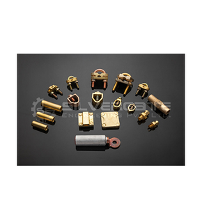 Connecteurs de liaison et de protection contre la foudre en laiton usiné CNC Prototypage rapide en acier inoxydable Perçage et EDM à fil - Product Image 1