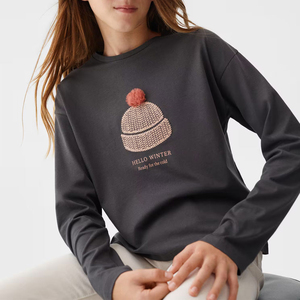 Venta al por mayor último diseño mujeres en blanco 100% algodón estirable mujeres camisetas Casual Color sólido último estilo mujeres camisetas - Product Image 3