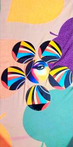 Custom Material <b>Coaster</b> <b>Set</b> Classic Style round Stone Pads for Kitchen Made in India - Product Image 4