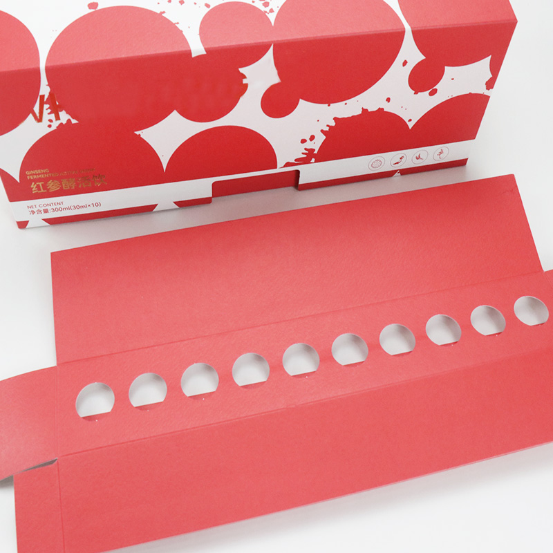 Eco-Friendly Recyclable Oral Liquid Paper Box Health Care Product & Medicine Packaging with Matt Lamination Green & Sustainable