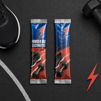 Sachets en aluminium imprimés sur mesure pour les compléments en poudre, les mélanges d'électrolytes et les boissons hydratantes