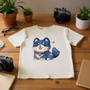 T-Shirt Unisex 100% Cotone 210GSM Stile Casual con Design Personalizzato di Rose Stampate, Maglietta Aderente - Product Image 3