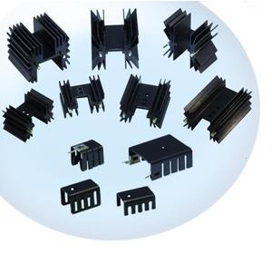 Disipador de Calor de Aluminio Extruido Personalizado para TO220, Carcasa de Disipador de Calor con Aletas Adhesivas para CPU, CNC - Product Image 2