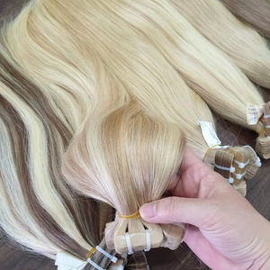 Minh khang hair Vietnam เทปสีต่อผม1B สไตล์ตรงขายส่งโดยตรงไม่เรมี่100กรัม - Product Image 1