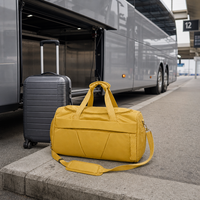 Sacs de sport de voyage en Oxford légers, durables et de grande capacité, fermeture à glissière, sangle réglable, poignée souple, unisexe, pour la salle de sport