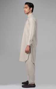 Kurta Shalwar Kameez pour homme en coton respirant, réversible, style ethnique islamique, toutes saisons, personnalisable, pour mariage, décontracté pour adultes - Product Image 3