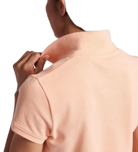 Venta caliente Slim Fit Moda Color sólido Polo Mujeres Trending Custom Golf Shirts para mujeres Camiseta deportiva para mujeres - Product Image 3