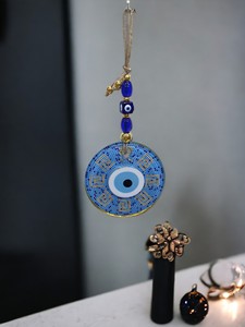 Ojo Turco DAFNI de 13 cm, Hecho a Mano, con Impresión en Relieve, Magnético, de Vidrio, Tradicional, Regalo Promocional, Decoración de Pared, Estambul - Product Image 5