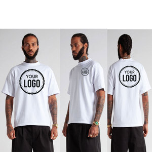 Shaka Wear T-shirt homme Max coton lourd à manches courtes col rond mode coupe ample Streetwear T-Shirt pour homme - Product Image 6