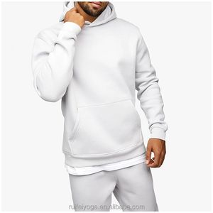 Conjunto Deportivo Informal de Invierno para Hombre, Diseño Personalizado al por Mayor, 100% Algodón, Hombros Caídos, Talla Grande - Product Image 5