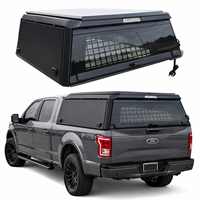 Capot de camion universel en aluminium pour camionnette avec portes d'accès latérales