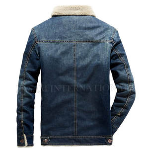 แจ็กเก็ตยีนส์สำหรับผู้ชายระบายอากาศได้ดี - Product Image 2