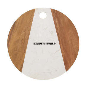 Tabla de cortar de mármol elegante, tabla de queso de calidad superior hecha a mano, mesa clásica, elegante bloque de cortar de mármol al por mayor - Product Image 5