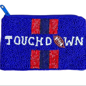 Hermosa billetera con cuentas de moda con accesorio de cuentas de semilla táctil, monedero elegante, billetera pequeña, bolsa con cremallera - Product Image 4