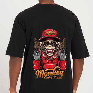 T-shirt formel à col rond et manches courtes en coton 100% de haute qualité, 220 g/m², pour hommes, impression sérigraphique, couleurs et tailles personnalisées - Product Image 6